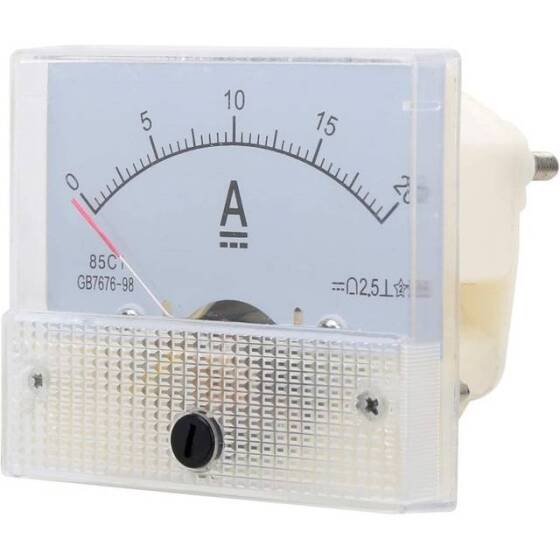 85C1-A DC Pointer Ammeter Measuring Range:DC0-20MA - 2