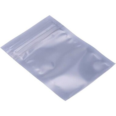 8x12cm ESD Zipper Lock Anti-Static Bag (100pcs/bag) - 1