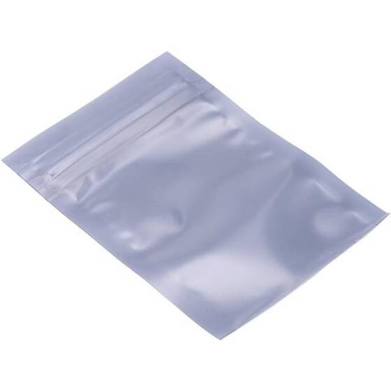 8x12cm ESD Zipper Lock Anti-Static Bag (100pcs/bag) - 1