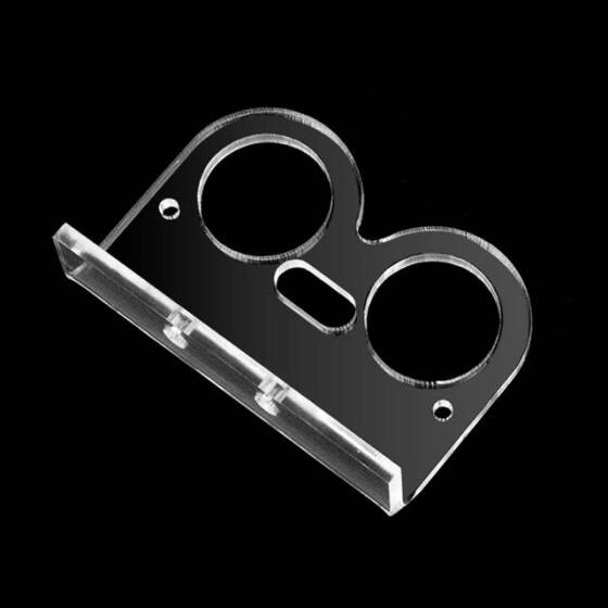 Acrylic Fixed Bracket For HC-SR04 Ultrasonic Module - 3