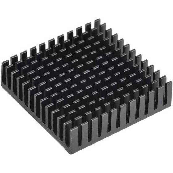 Aluminum Heatsink Without Thermal Tape Size:40x40x10mm - 1