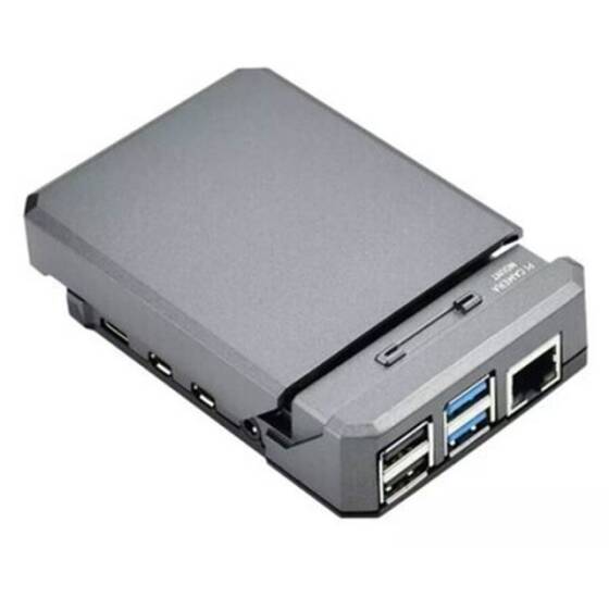 Argon NEO Raspberry Pi 4 Slim Aluminum Case - Passive Cooling - 1