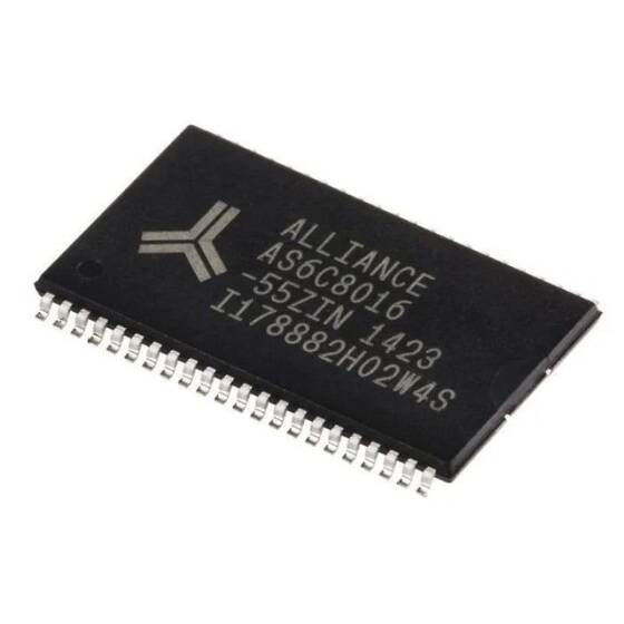 AS6C8016-55ZIN TSOP-44 Memory Data Storage SRAM - 1