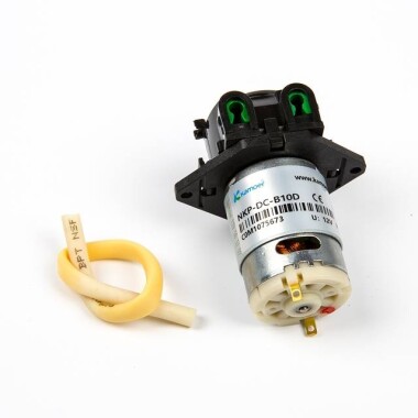 Black 12V BPT Tube Liquid Pump ID:3mm-OD:5mm- 19-100 mL/Min. - 1
