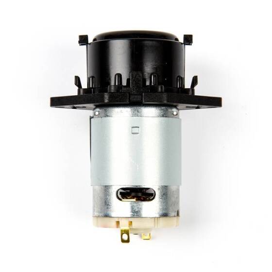 Black 24V Silicone Tube Liquid Pump ID:3mm-OD:5mm- 19-100 mL/Min. - 2