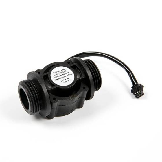 Black Water Flow Sensor (Sea) FS400A Flowmeter G1 1-60L/min 3.5-12V - 2