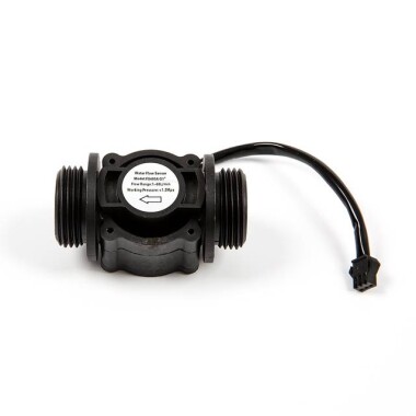 Black Water Flow Sensor (Sea) FS400A Flowmeter G1 1-60L/min 3.5-12V - 3