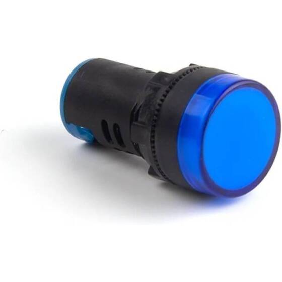 Blue AC380V 22mm AD16-22DS LED Power Pilot Signal Light Lamp - 1