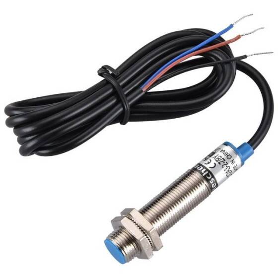 Blue Embedded Type LJ12A3-2-Z/AX Inductive Proximity Sensor Switch Note:DC Three - Wire NPN Normally Closed Random Wire Color - 1