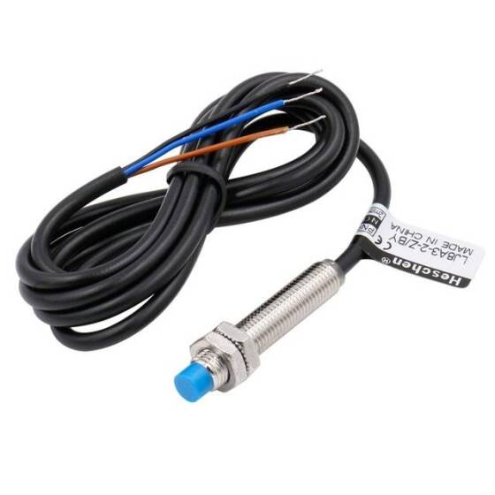Blue M8 LJ8A3-2-Z/BY PNP DC6-36VNPN Inductive Proximity Sensor Switch Note:DC Three Wire Normally Open Random Wire Color - 1