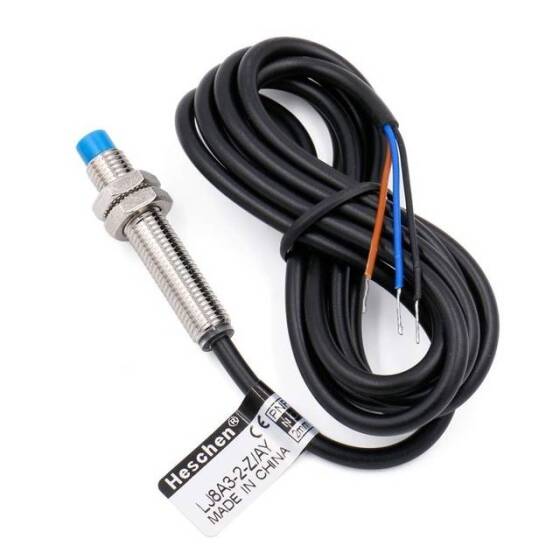 Blue M8 LJ8A3-2-Z/DX DC6-36V Inductive Proximity Sensor SwitchNote:DC Two Wire Normally Closed Random Wire Color - 2