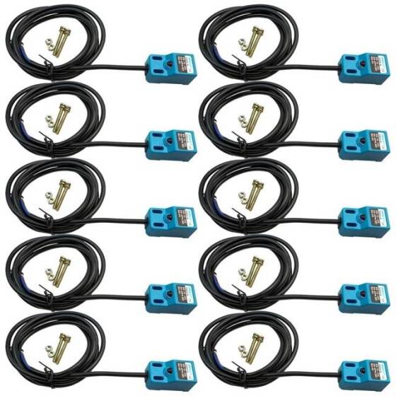 Blue SN04-N NPN DC10-30V Inductive Proximity Sensor Switch NO 3 Line - 1