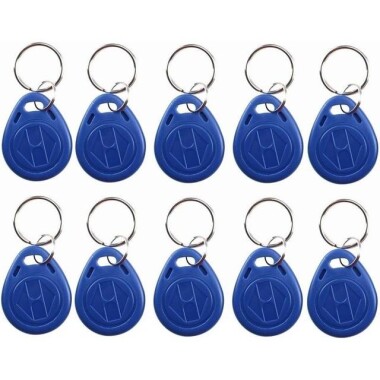 Blue UID Dripping Glue Card 13-56mhz Writable IC Cards Clone Changeable - 1