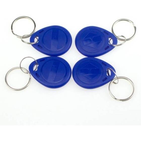 Blue UID Dripping Glue Card 13-56mhz Writable IC Cards Clone Changeable - 2