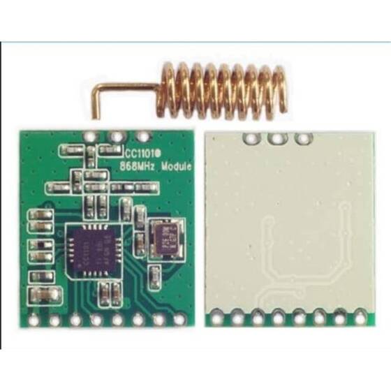 CC1101 868Mhz Wireless Transceiver Module With Antenna Half Hole - 3