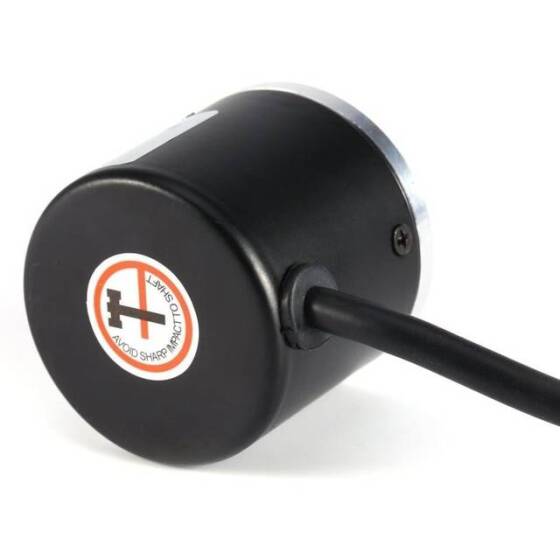 D10mm Hollow Shaft DC5-24V 400 Pulses Incremental Photoelectric Rotary Encoder NPN Open Collector - 3