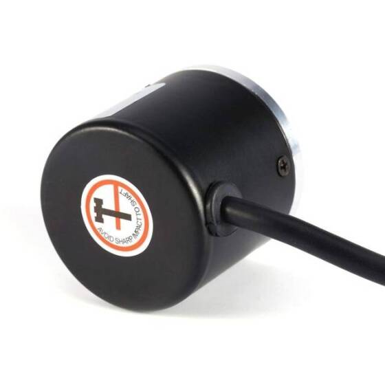 D6mm Hollow Shaft DC5-24V 100 Pulses Incremental Photoelectric Rotary Encoder NPN Open Collector - 4