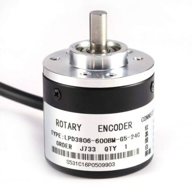 D6mm Hollow Shaft DC5-24V 2000 Pulses Incremental Photoelectric Rotary Encoder - 3