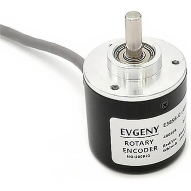 D8mm Hollow Shaft DC5-24V 400 Pulses Incremental Photoelectric Rotary Encoder NPN Open Collector - 1