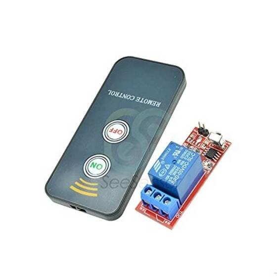 DC 5V 1 Channel Relay Module Infrared IR Remote Switch Control - 6