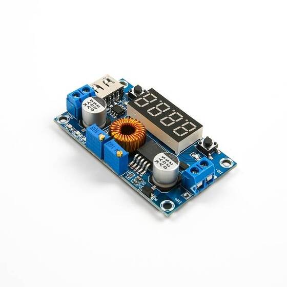 DC-DC XL4015 Adjustable Step-down Module 5A 75W With 4 Bits Digital Display Voltmeter - 3