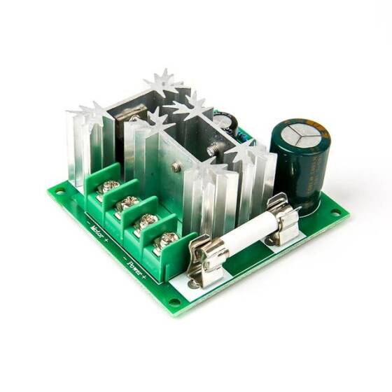 DC Motor PWM Universal PWM Stepless Speed Regulating Switch Governor High Efficiency 6V-90V15A - 6