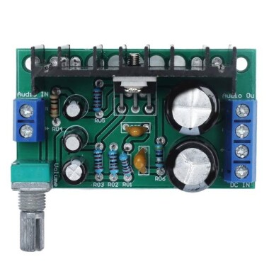 DC12-24V TDA2050 Mono Audio Power Amplifier Module 5W-120W - 1