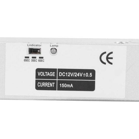 DC12V 900MA Low Temperature Delay Electric Plug Lock - 2