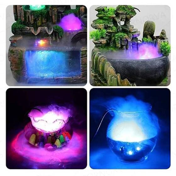 DC24V 20mm 12 Led Alloy Air Humidifier Mist Maker Nebulizer - 3