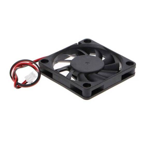 DC24V 6010 Double Ball Cooling Fan With XH2-54-2P 30cm Cable Size:60x60x10mm - 4