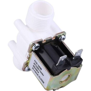 DC24V N/C G1/2 Male Thread Plastic Electric Solenoid Valve Water Air Inlet Flow Switch For 0-02-0-8Mpa - 4