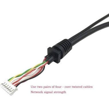DC5.5x2.1mm Gigabit PoE Splitter 48V To 12V 2A - 5