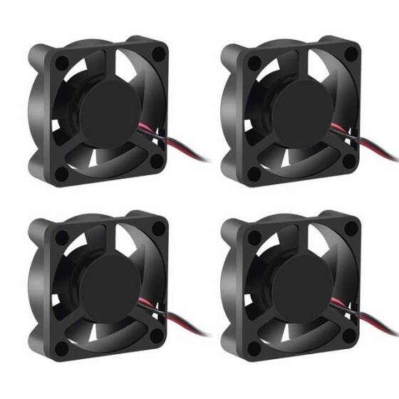 DC5V 3010 Double Ball Cooling Fan With USB Size:30x30x10mm - 1