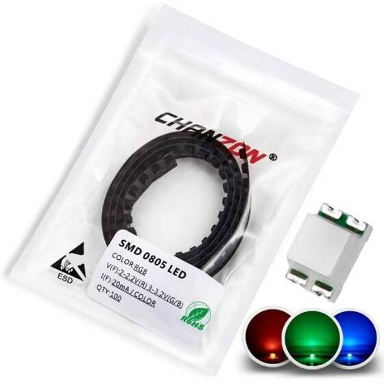 Diffused 0805 (2012) SMD LED RGB - 1