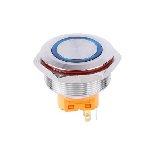 Diffused 28mm Leg 2mm Pacifier LED Blue Use 3V 20mA - 2