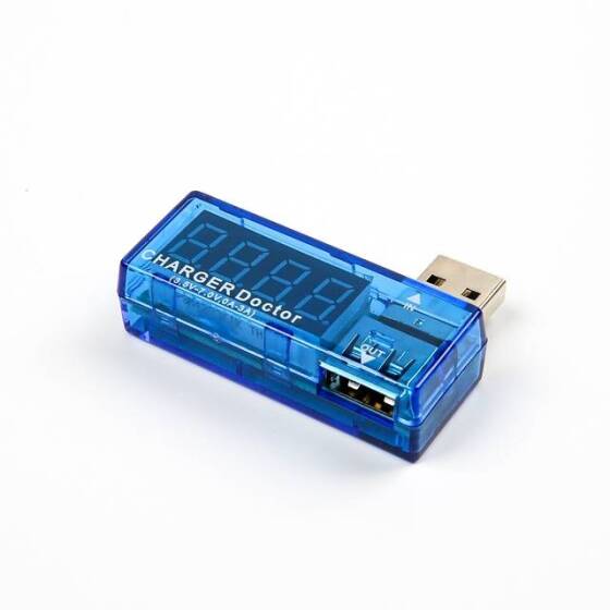Digital USB Mobile Power Charging Current Voltage Tester Meter Mini USB Charger Doctor Voltmeter Ammeter - 2