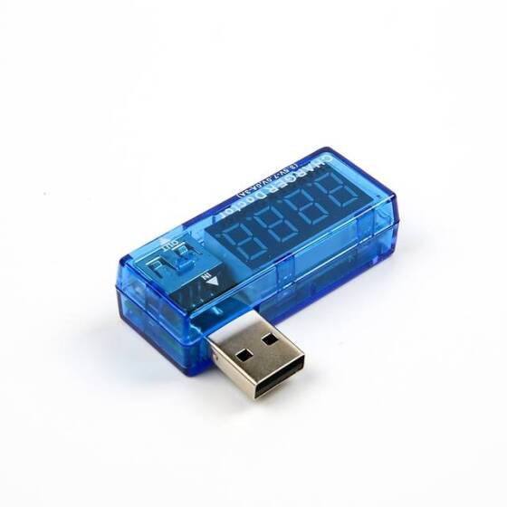 Digital USB Mobile Power Charging Current Voltage Tester Meter Mini USB Charger Doctor Voltmeter Ammeter - 3