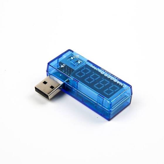 Digital USB Mobile Power Charging Current Voltage Tester Meter Mini USB Charger Doctor Voltmeter Ammeter - 4