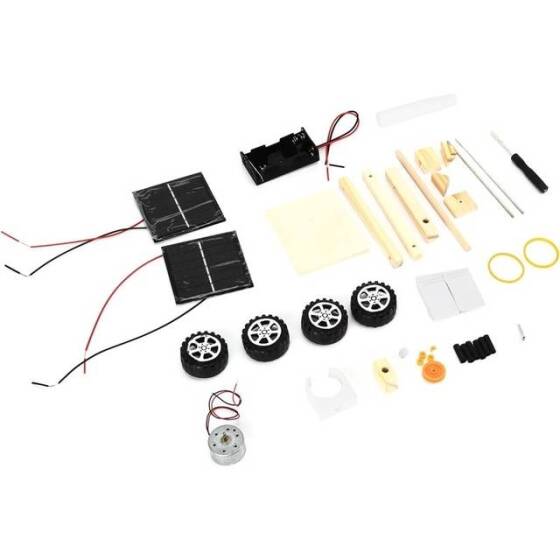 DIY Wooden Solar Powered Car 1 - 1