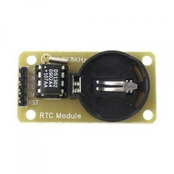 DS1302 RTC Real Time Clock Module with CR2032 Battery - 4