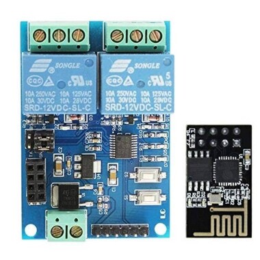 ESP8266 ESP-01 12V 2 Channels WiFi Relay Module Things Smart Home Remote Control Switch - 2