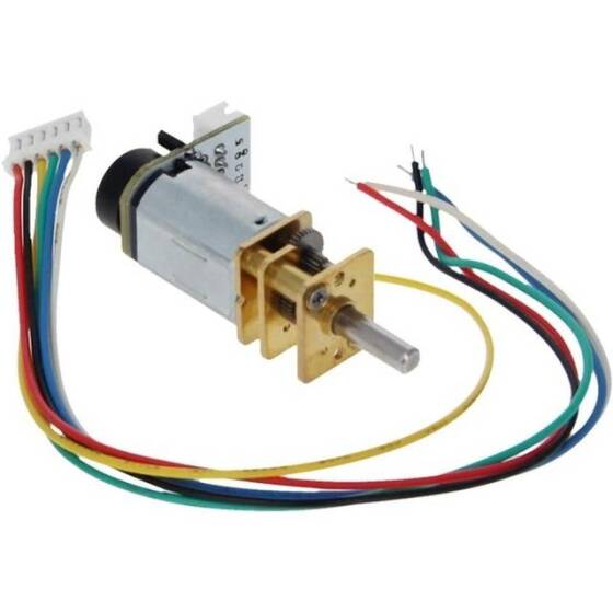 GA12-N20 12V 1000RPM Micro DC Reducer Motor Encoder With Wire - 1