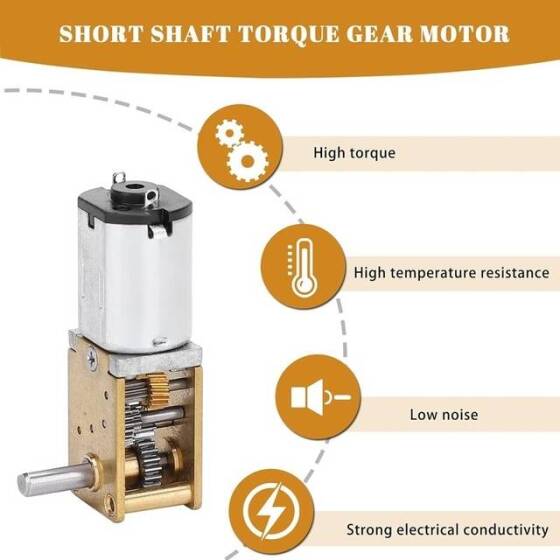 GA12-N20 12V 70RPM Micro DC Metal Gear Reduction Motor - 5
