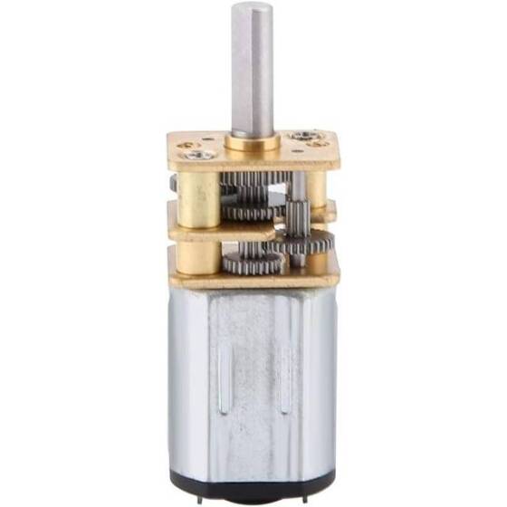 GA12-N20 6V 75RPM Micro DC Reducer Motor Encoder With Wire - 1