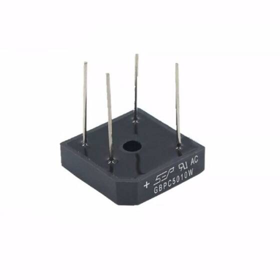 GBPC5010W Single Phase PCB TYPE 50A 1000V Bridge Diode - 1