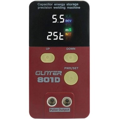 GLITTER 801A+ Energy Storage Capacitor Spot Welder +70A Welder Pen+Voltage Measuring Pen AU Plug - 3