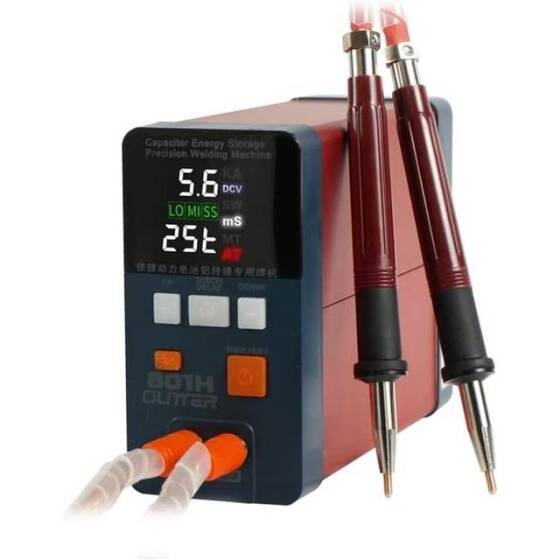 GLITTER 801H Capacitor Spot Welder With 73B Welding Pen For 18650 Battery AU Plug - 2