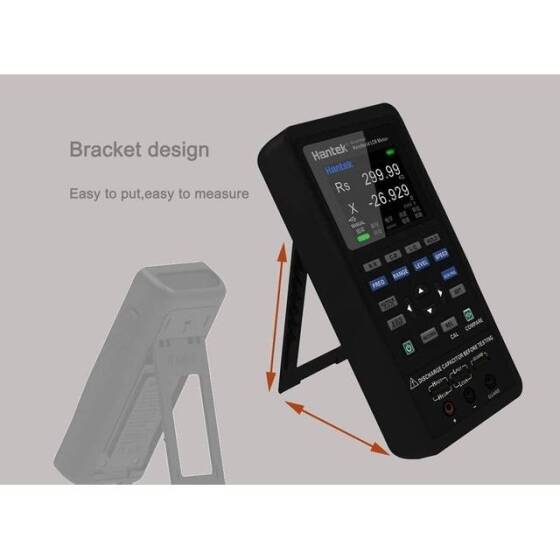 Hantek 1832C 100Hz To 40kHz Handheld Digital LCR Meter US Plug With Battery - 5