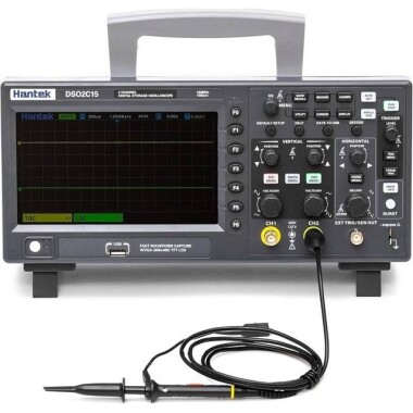 Hantek DSO2C15 150Mhz 2CH Digital Storage Oscilloscope EU Plug - 2