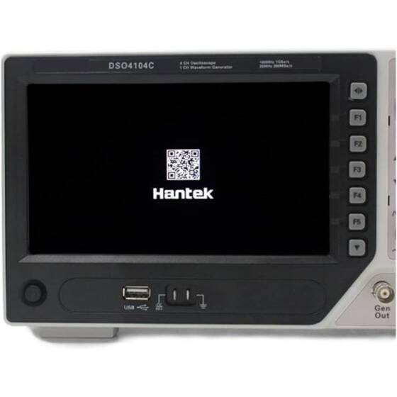 Hantek DSO4104C 100MHz 4CH Storage Oscilloscope With Signal Source EU Plug - 2